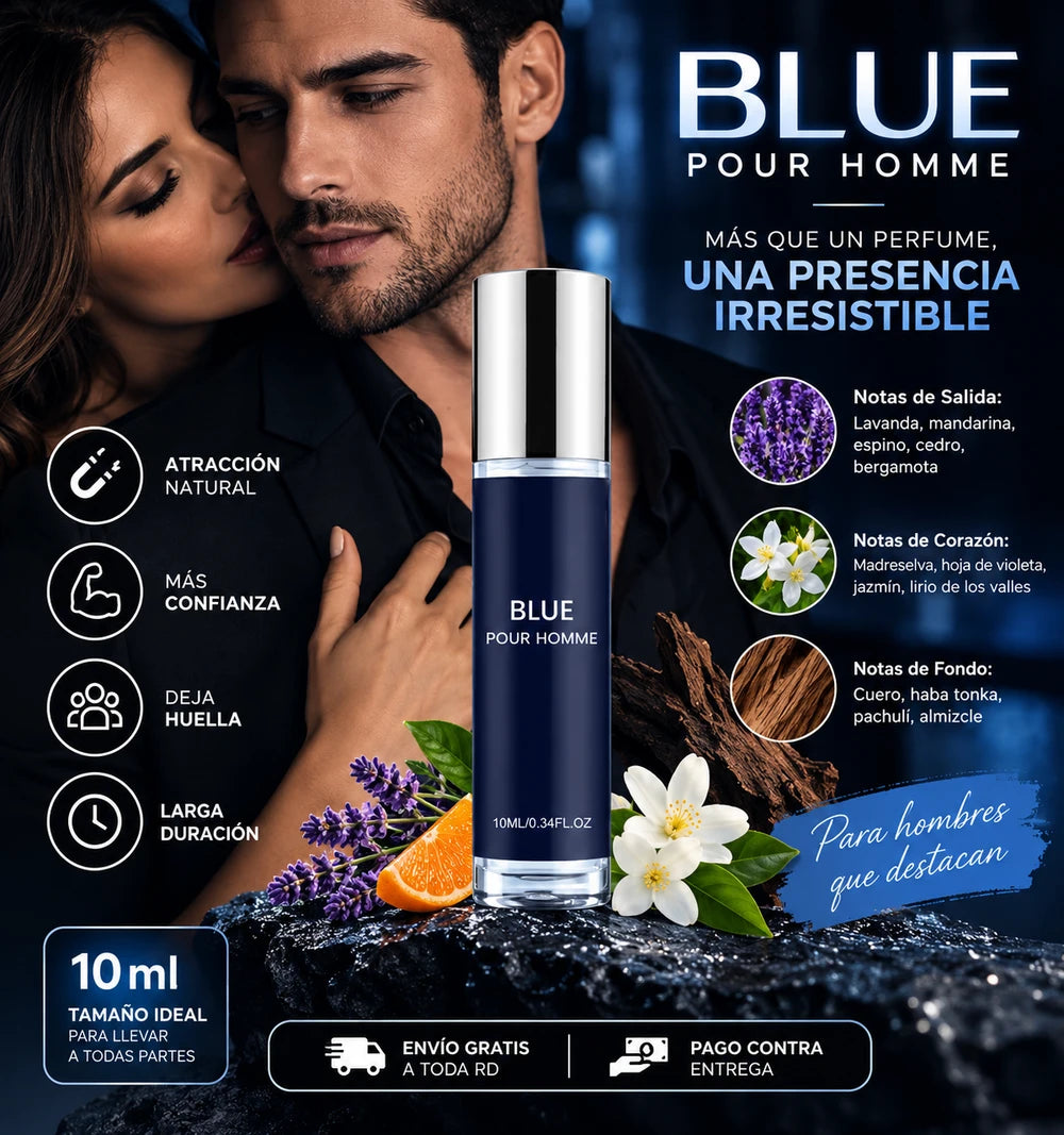 Blue Magnet Feromona para Hombre