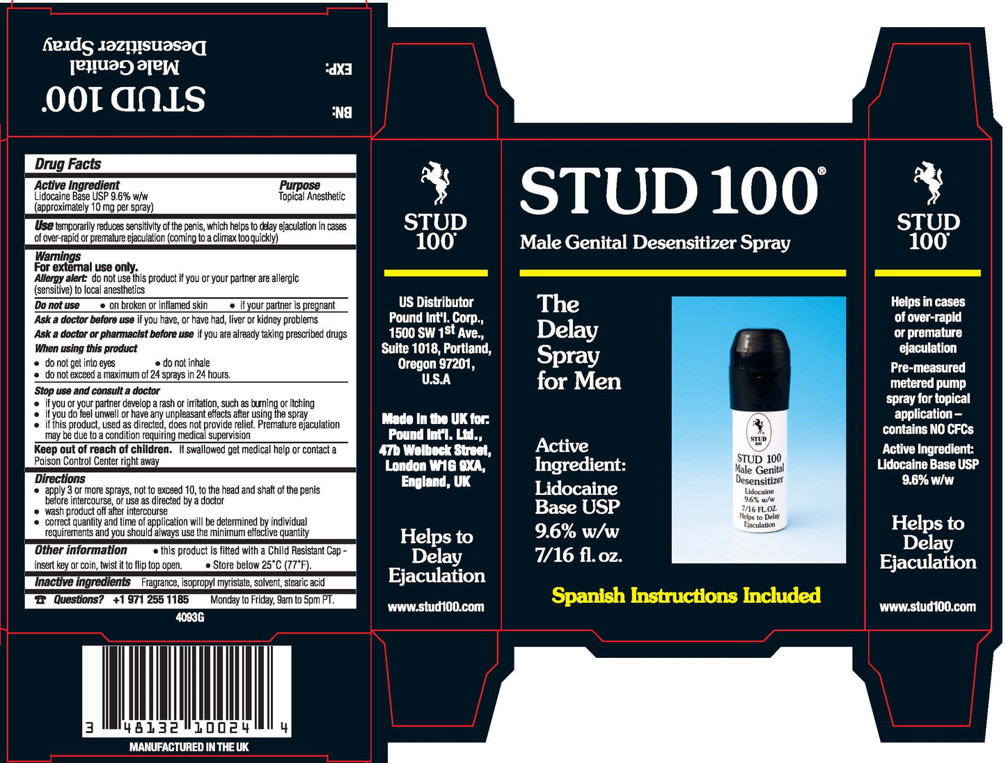 STUS 100 SPRAY RETARDANTE