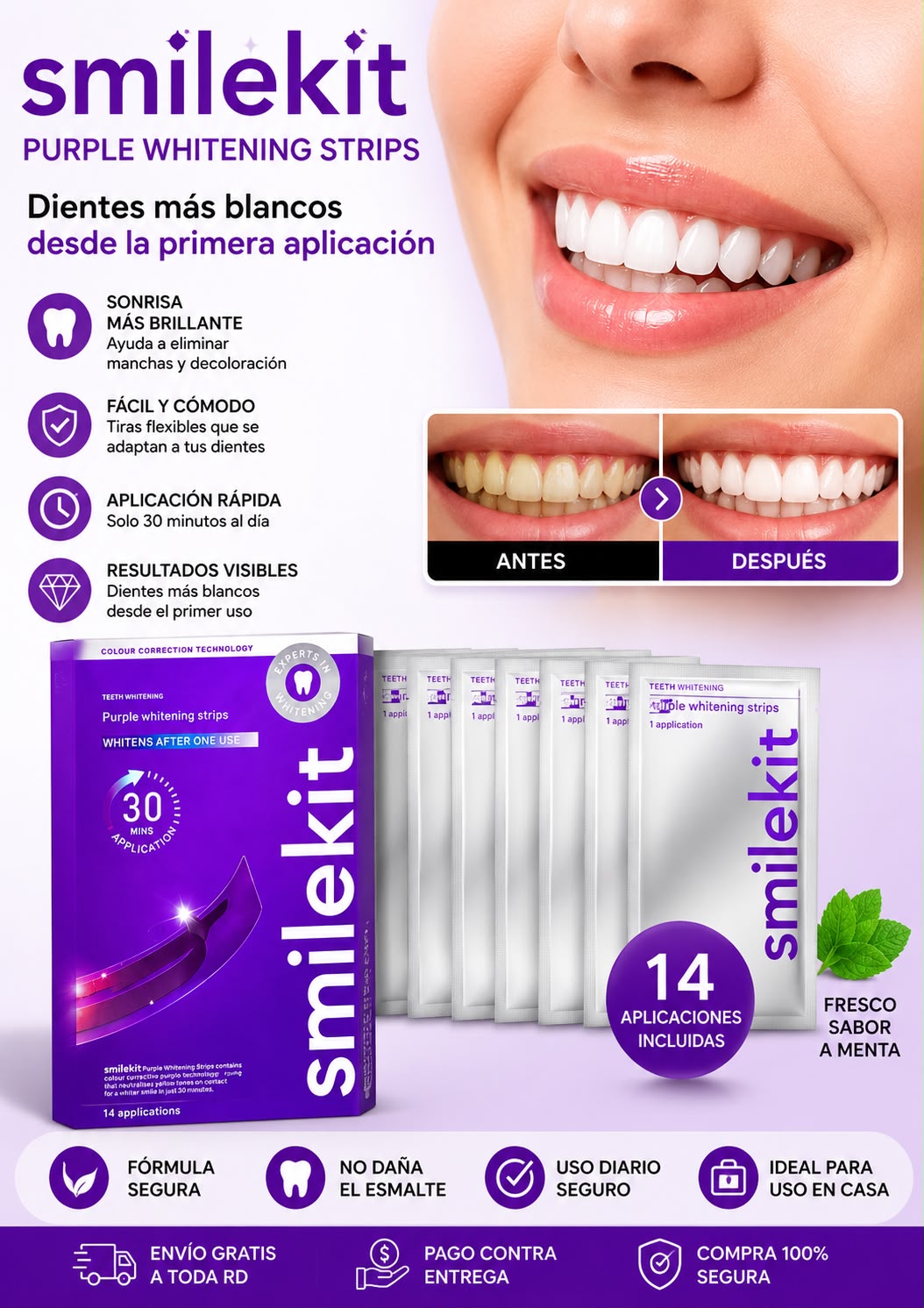🥇 SmileKit™ Purple White Pro