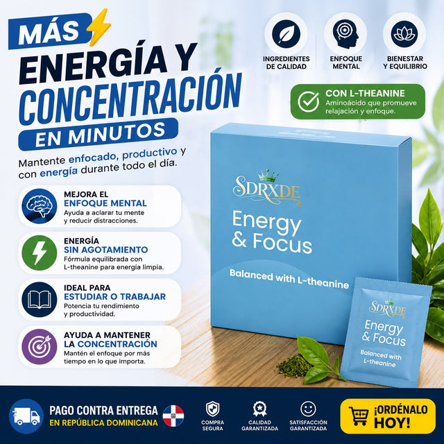 🧠 Energía Mental y Concentración – Neuro Focus Pro™