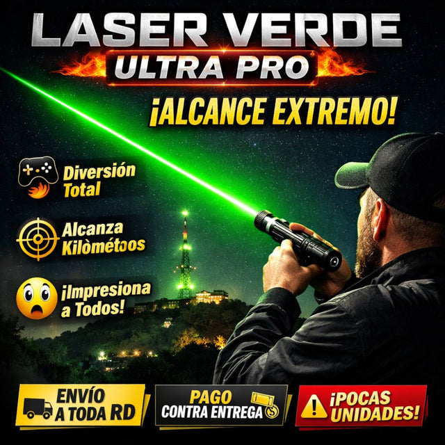 Laser Verde Ultra Pro 🔥 Alcance Extremo