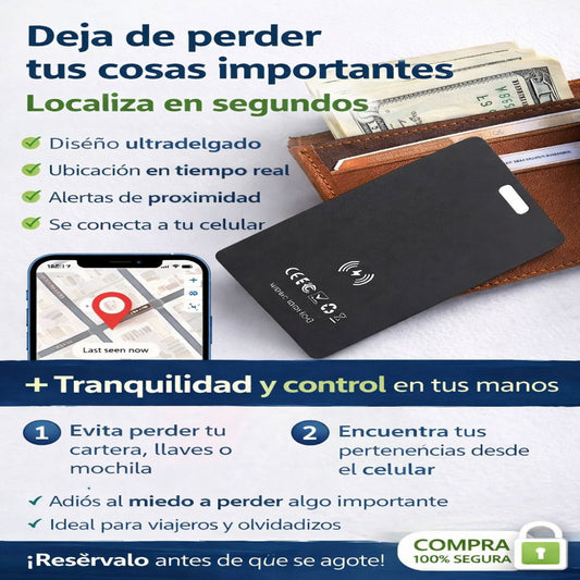 SMART TRACK CARD – Nunca Pierdas Nada